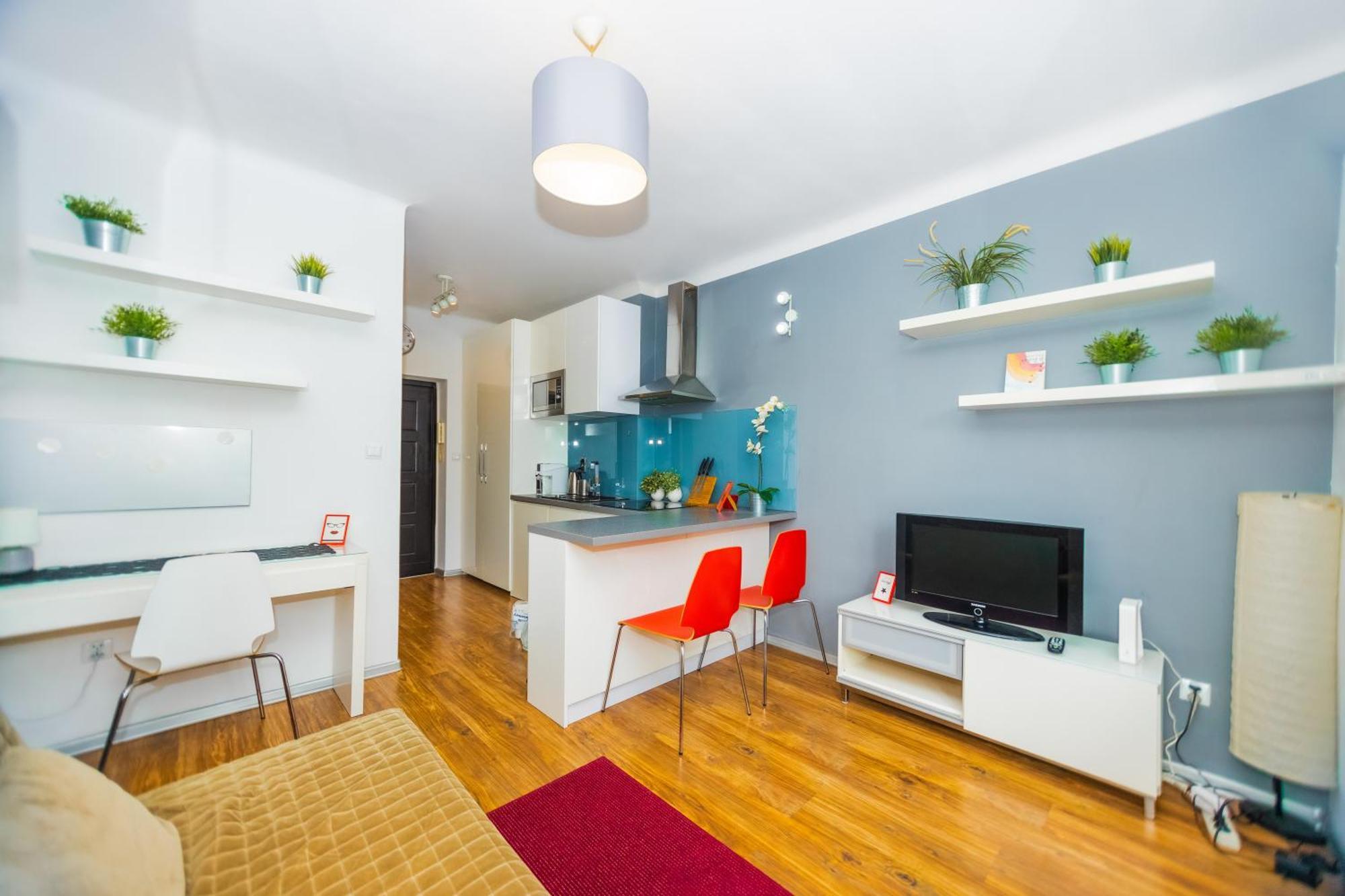 Cozy Studio Next To The Metro And City Center Warschau Buitenkant foto