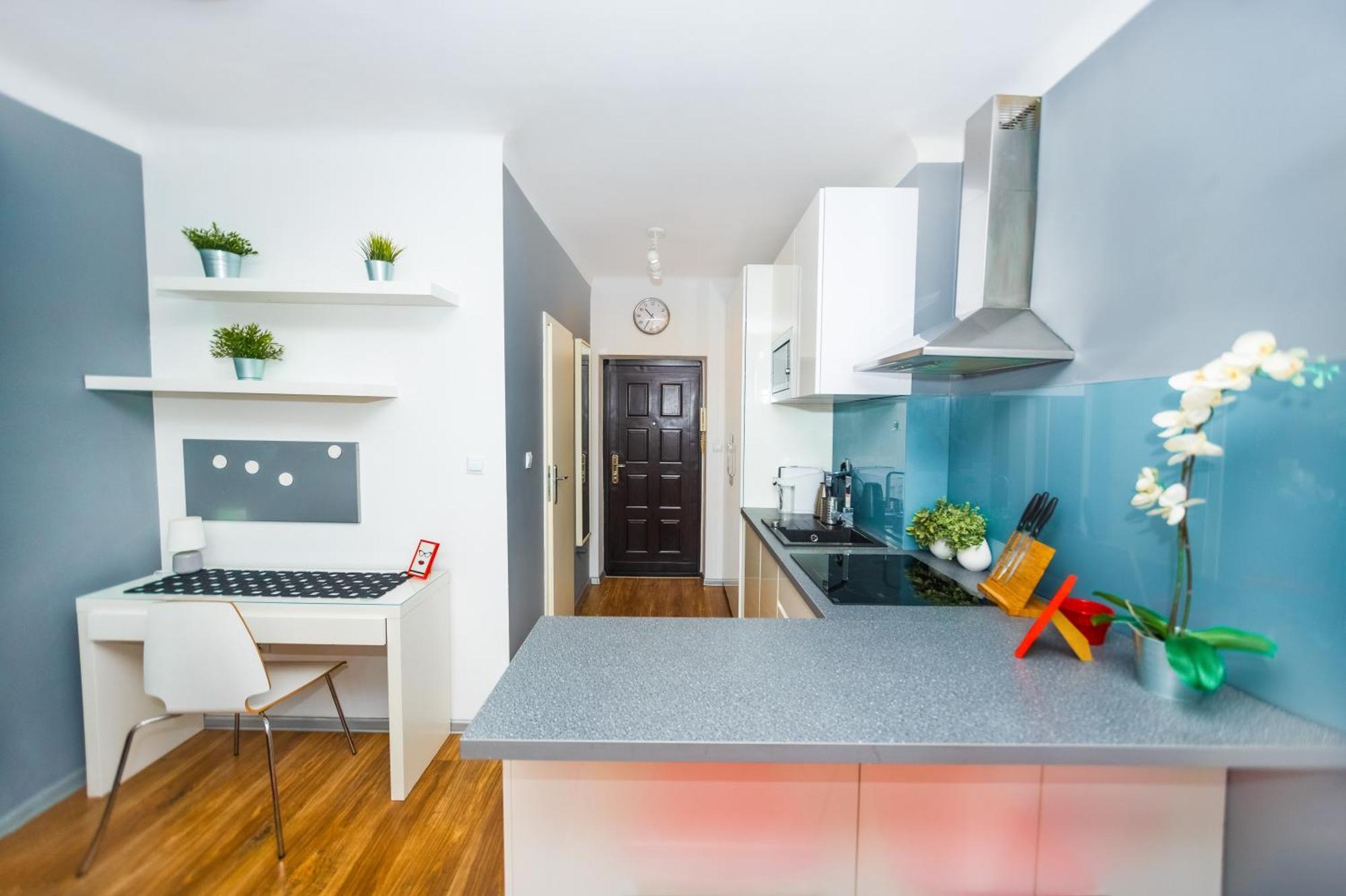 Cozy Studio Next To The Metro And City Center Warschau Buitenkant foto